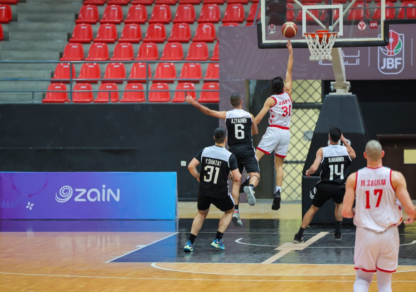 Jordan Basketball Federation and Zain Invite Fans to Support the Falcons Against Saudi Arabia Announcing Exciting Activities and Prizes