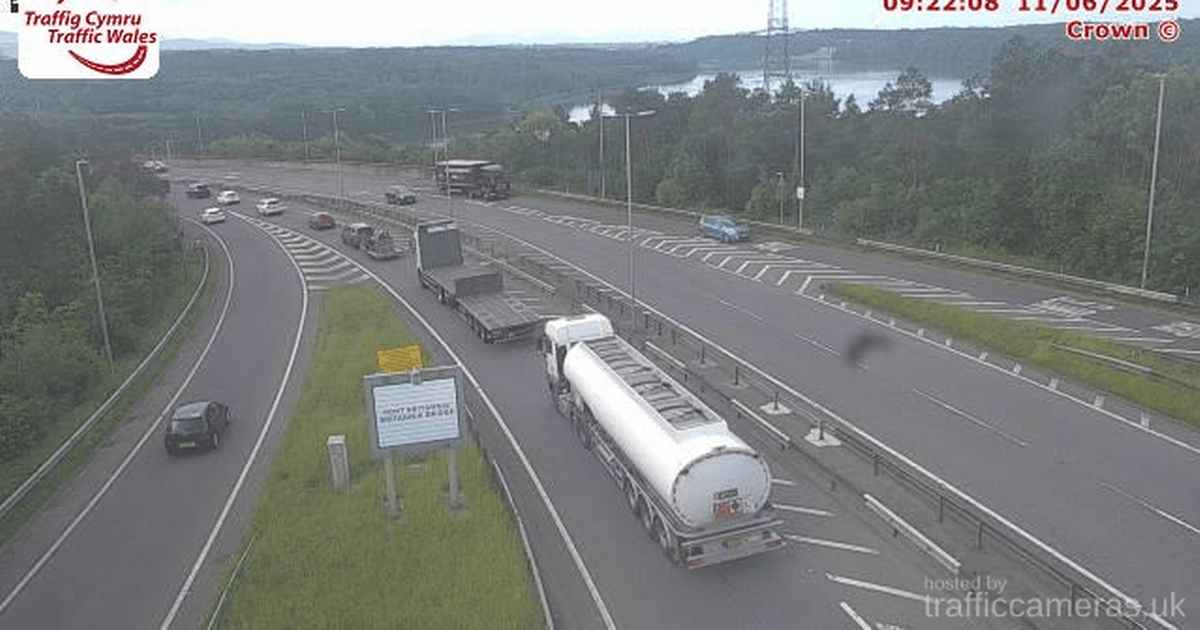 Live A55 updates as crash on Anglesey sparks delays