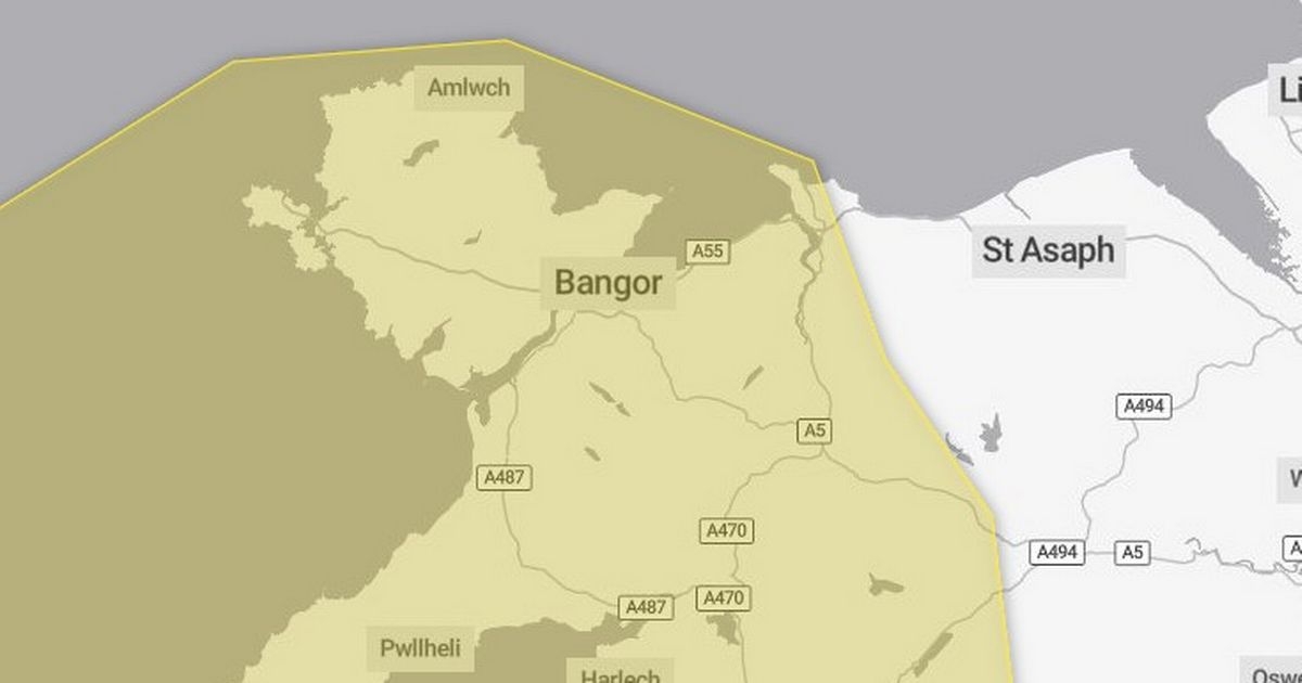 Met Office issues 13 hour thunderstorm warning for North Wales