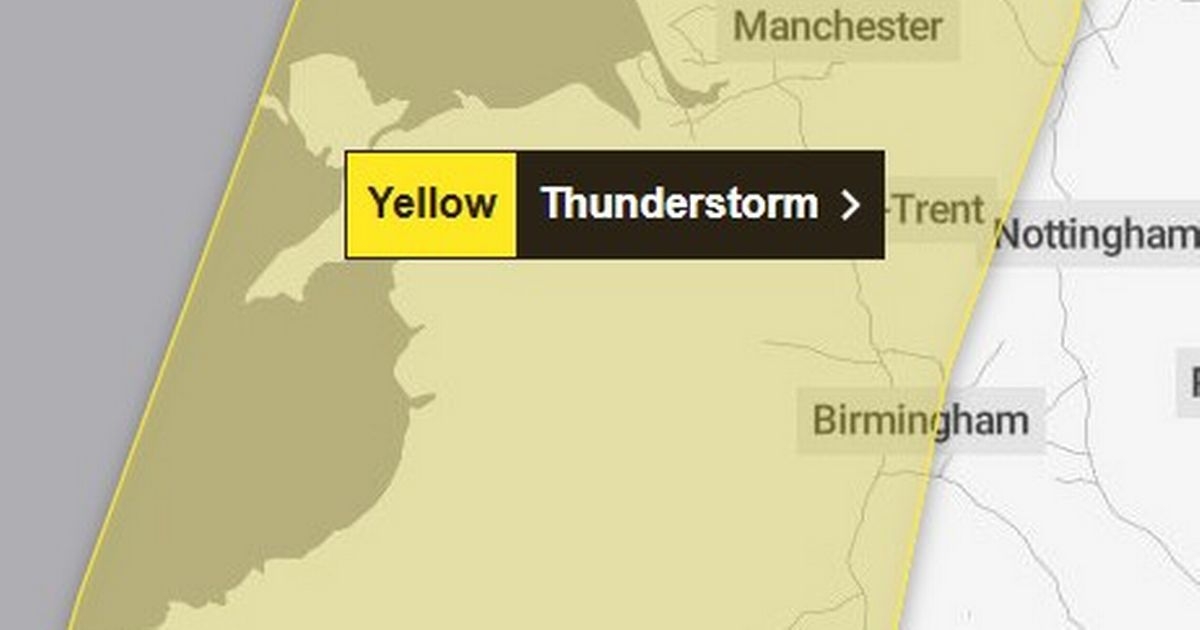 North Wales thunder alert extended with fresh storm warnings and 80mm of rain