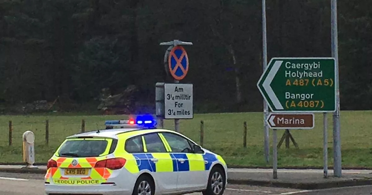 Biker seriously injured in Gwynedd crash with VW Transporter