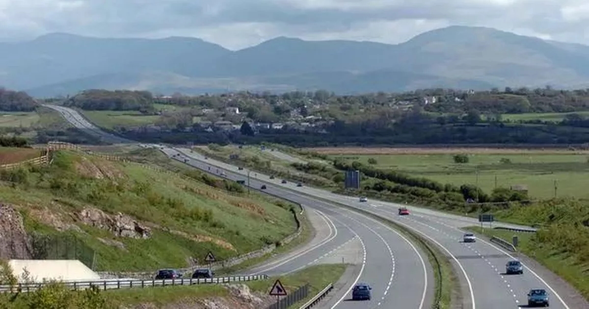 Live A55 updates as car fire sparks delays on Anglesey