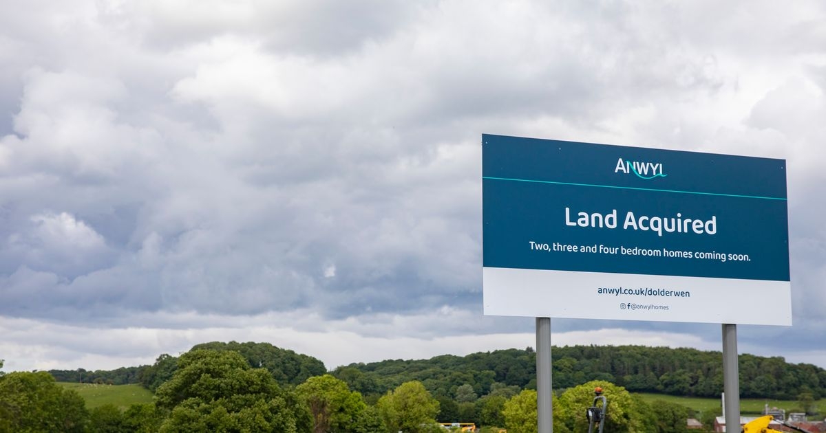 New link road and 235 home estate development gets underway in North Wales town