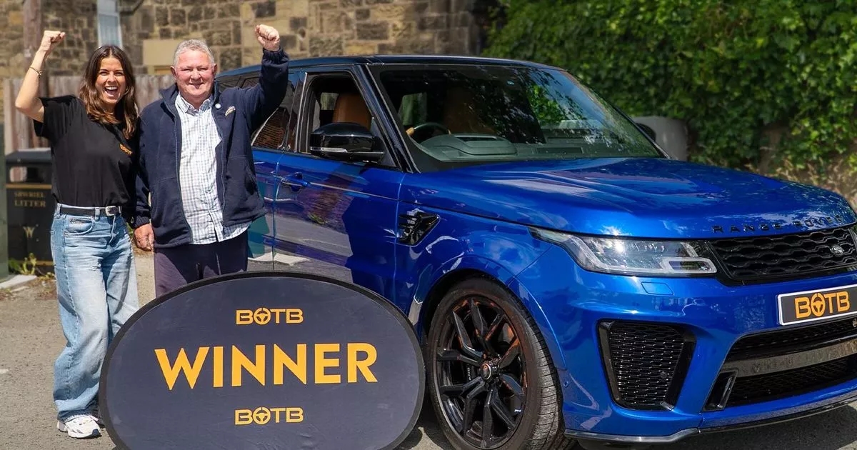 North Wales pensioner wins £51K Range Rover - but has no space to keep it