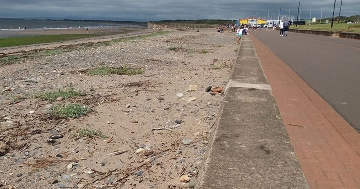 'Human remains' wash up on Prestwick Beach as police probe grim discovery