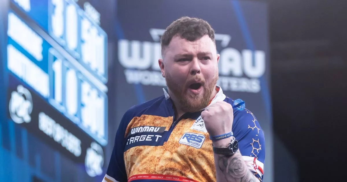 The unseen Scot behind Josh Rock's rise as he reveals where Luke Littler friendship started