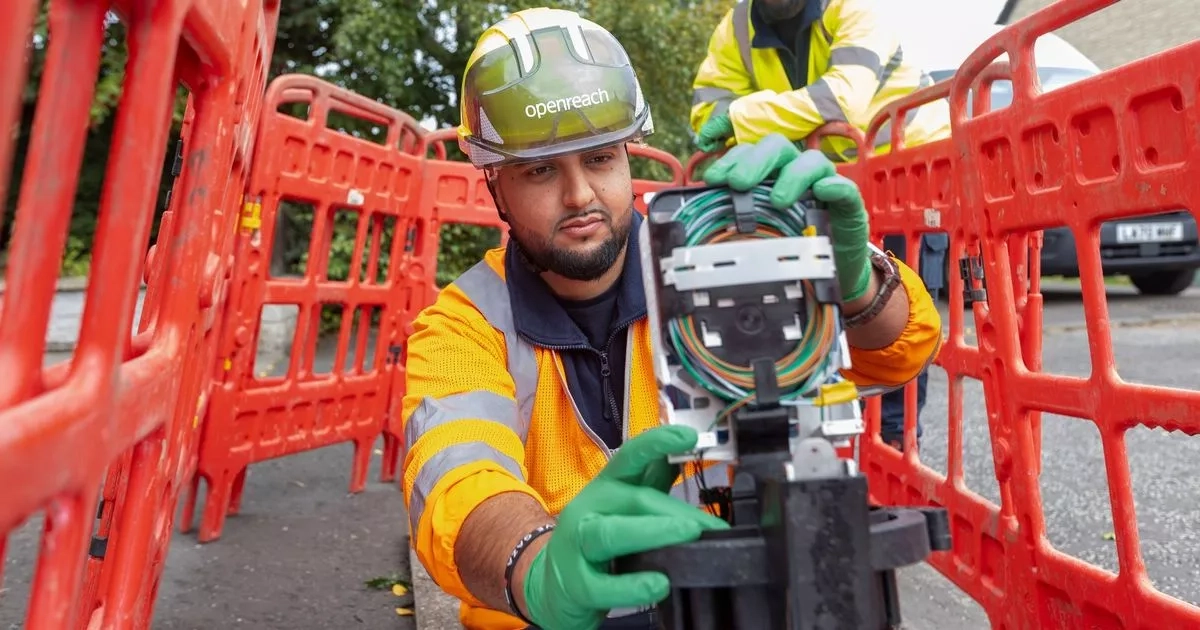Improved broadband for 3000 South Lanarkshire properties