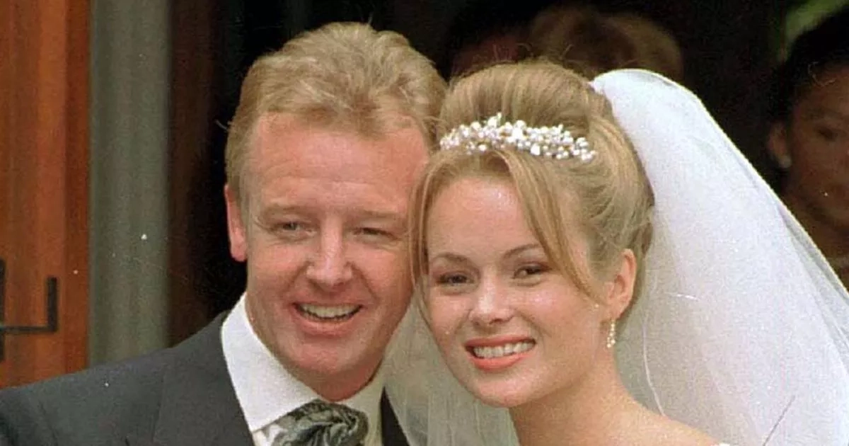Amanda Holden breaks silence on wild rumour that followed split from Les Dennis