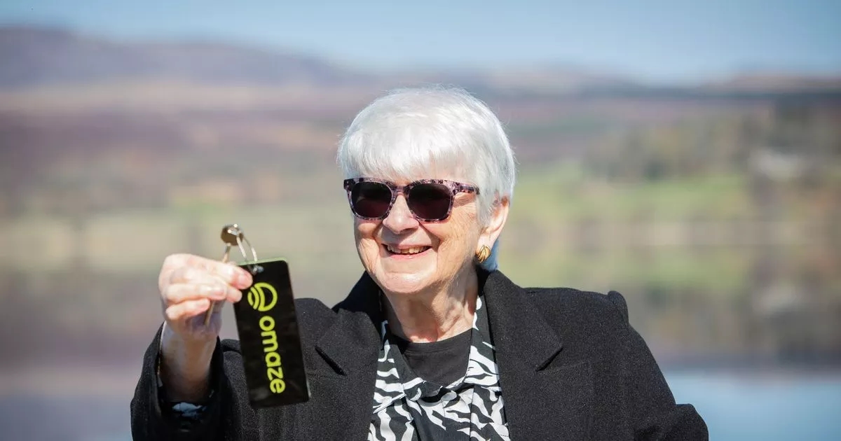 Gran who won £4m Omaze mansion in Highlands puts stunning home on the market after four months