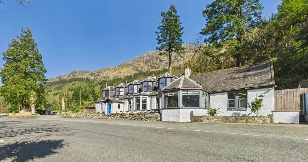 17th-century Scottish "haunted" hotel on banks of picturesque loch now for sale