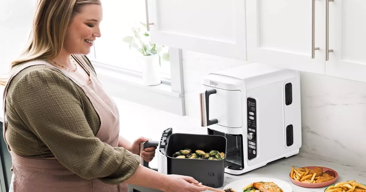 Ninja's newest air fryer that stacks for meals on top plummets to cheapest price