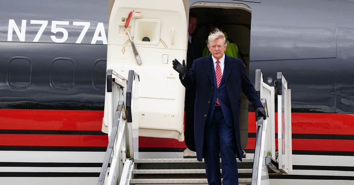 Donald Trump 'not welcome in Scotland' as President branded 'convicted criminal and political extremist'