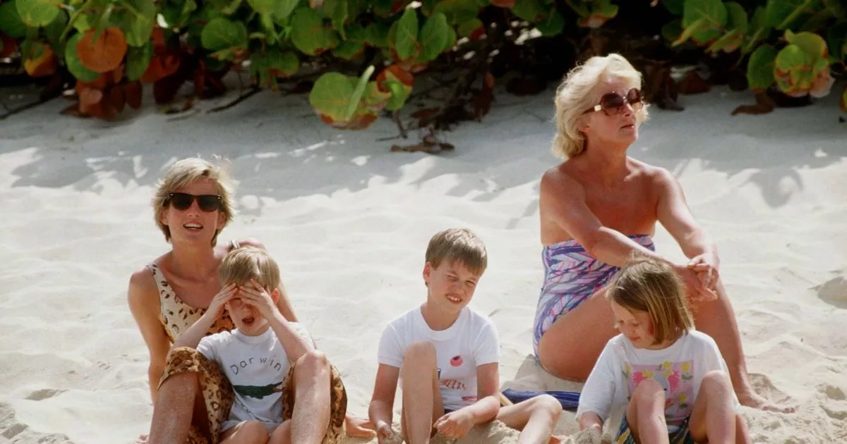 Idyllic Scottish island where Prince William and Harry spent holidays with their 'other' gran