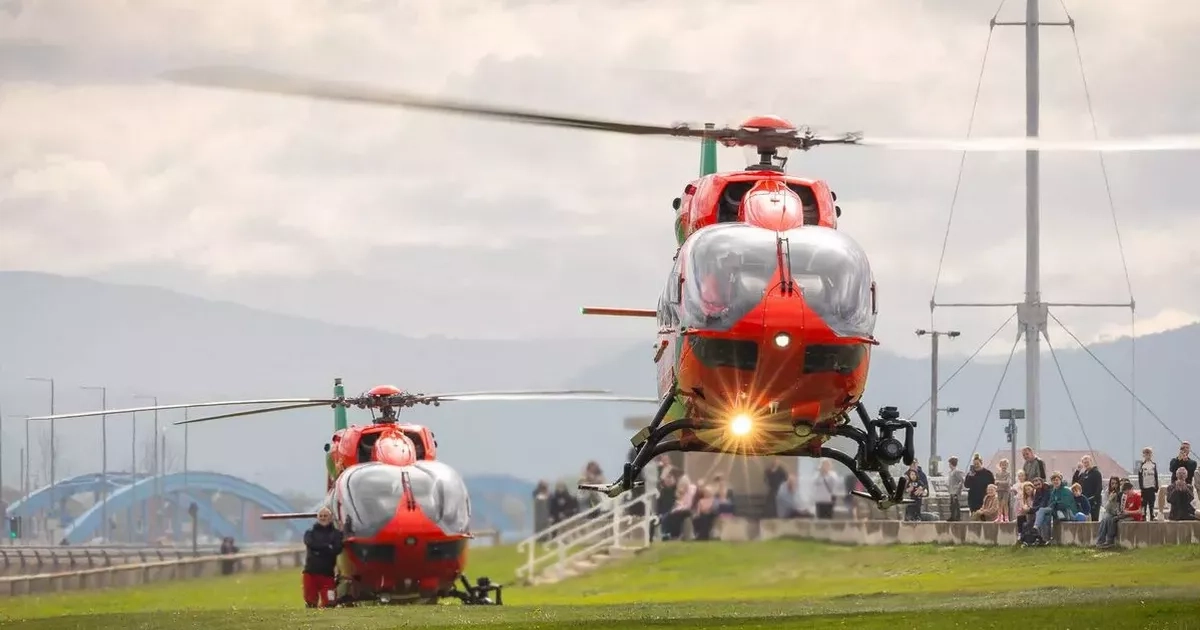 Man airlifted to hospital after stabbing in seaside town