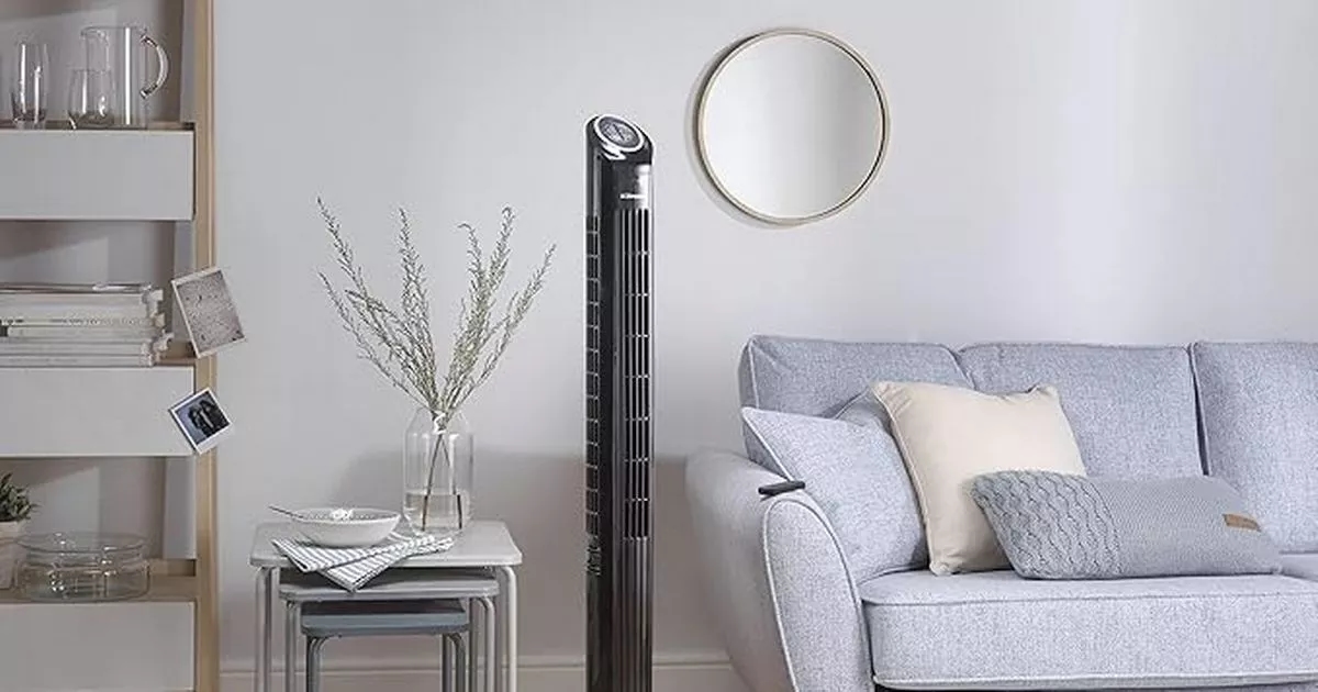 'Modern and smart' Amazon tower fan dubbed a 'best buy' by shoppers for summer