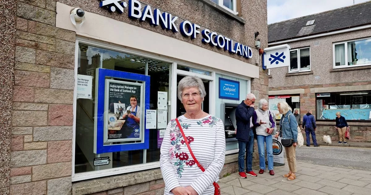 Pensioner launches one-woman crusade to save local bank amid crippling closures
