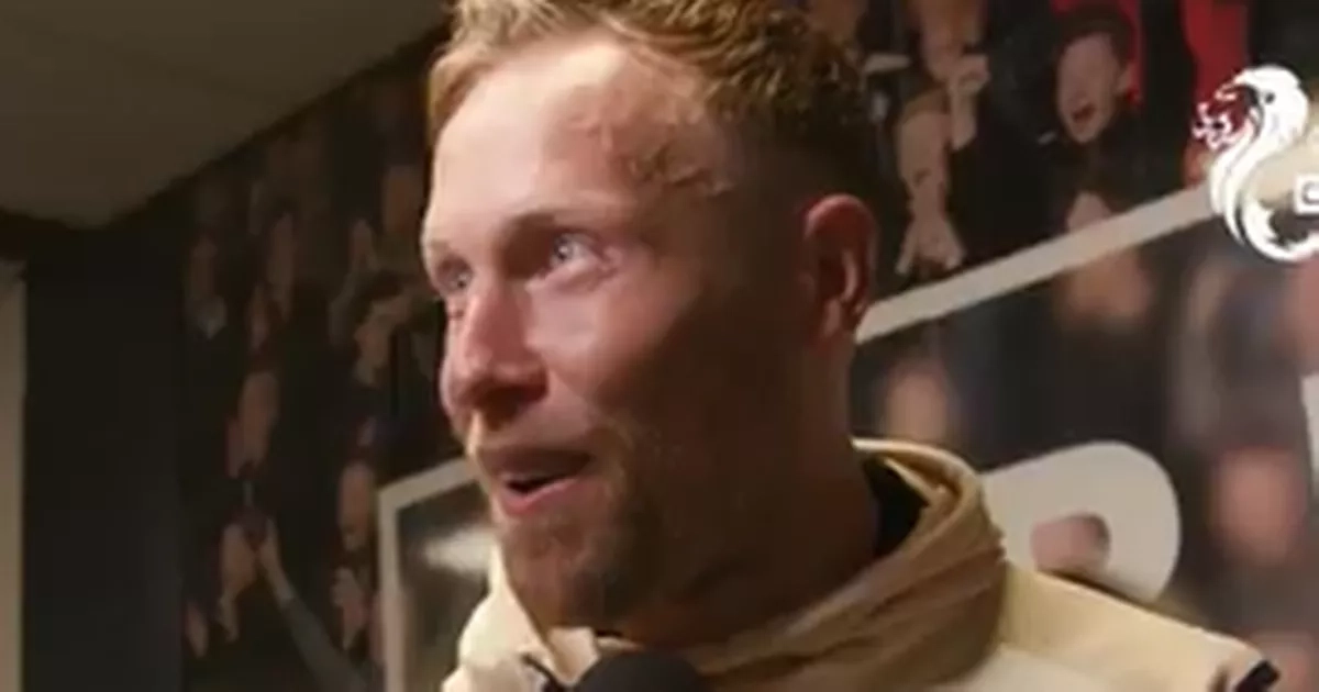 Scott Arfield left starstruck as Whigfield sings infamous chant to gobsmacked Falkirk hero