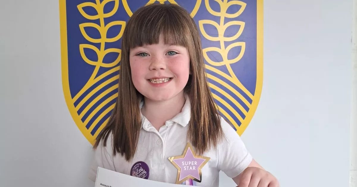 Kilmarnock school pupil donates hair after seeing girl without any hair