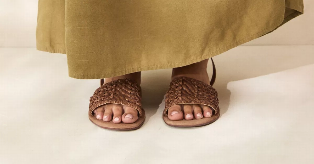 Next selling trendy leather sandals for £36 that are perfect for summer holidays