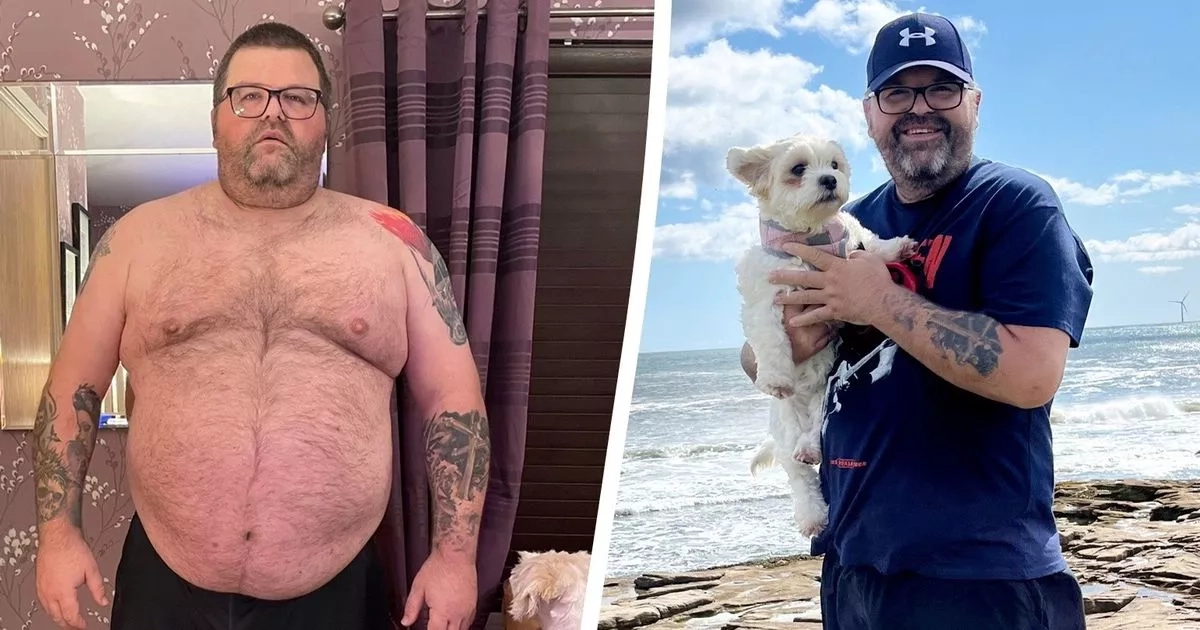 Scots dad too fat to tie shoes loses 18 stones after taking NHS weight loss jab