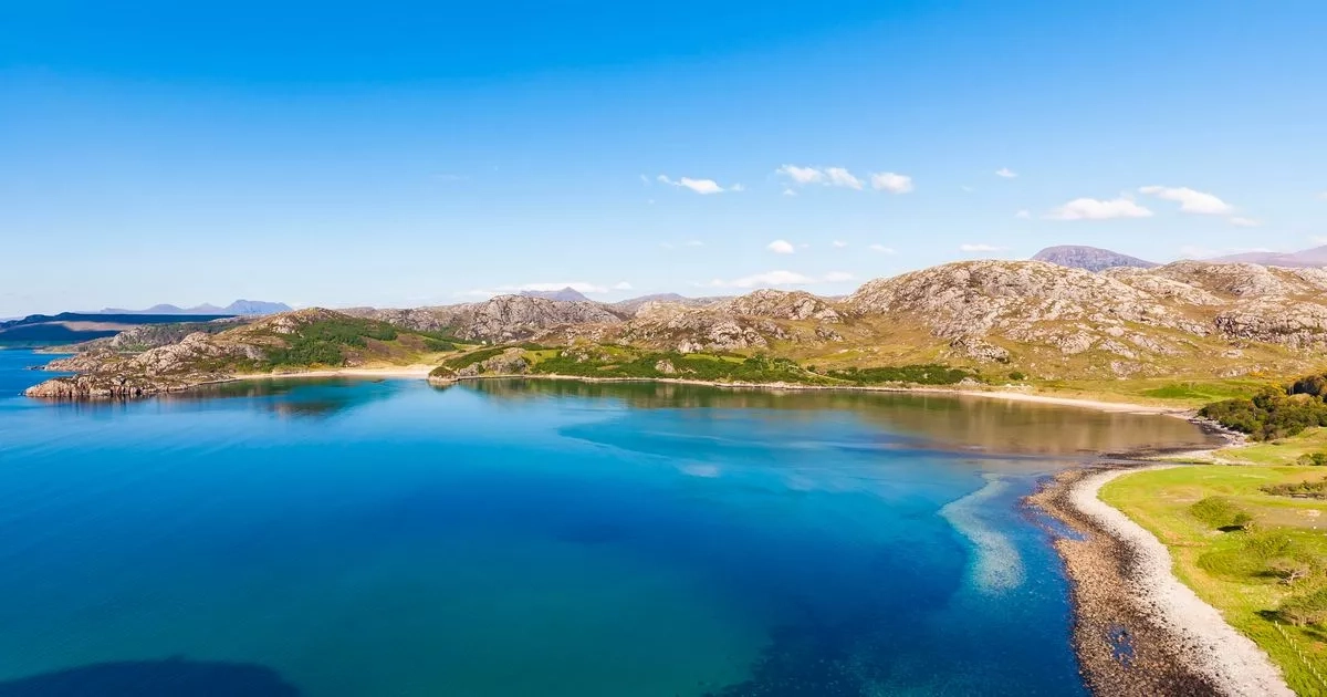 The 'stunning secluded' Scottish beach with pink sands and crystal clear water
