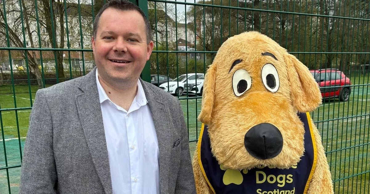 Over £470 raised at Guide Dogs fundraiser hosted by South Lanarkshire Council in East Kilbride