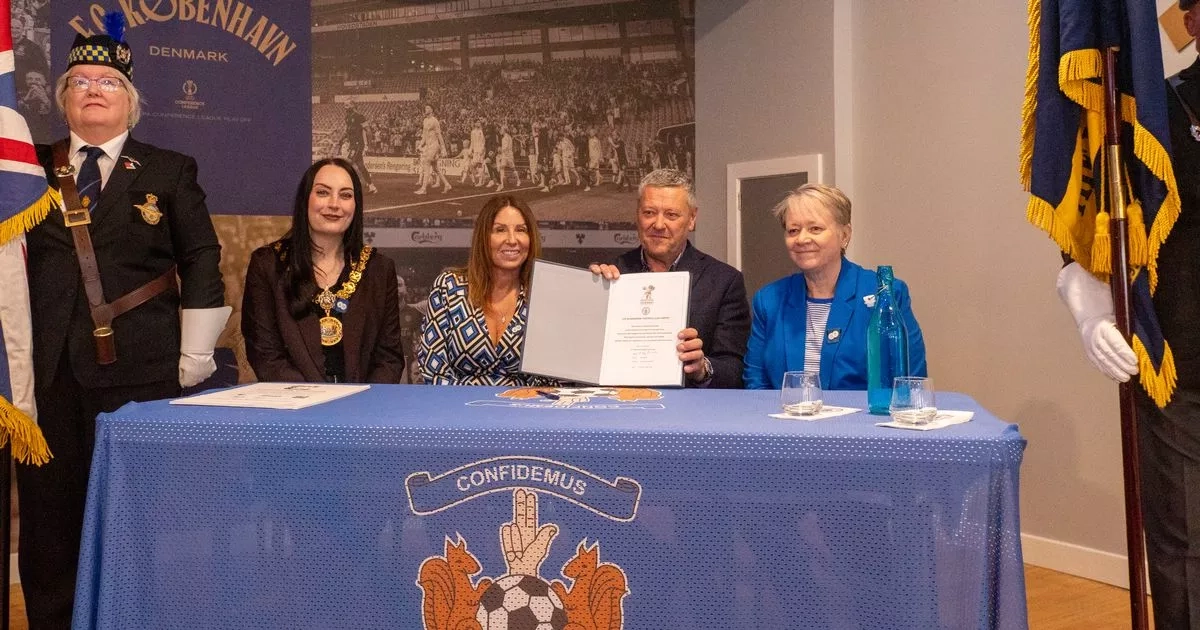Kilmarnock FC sign Armed Forces Convenant at poignant ceremony