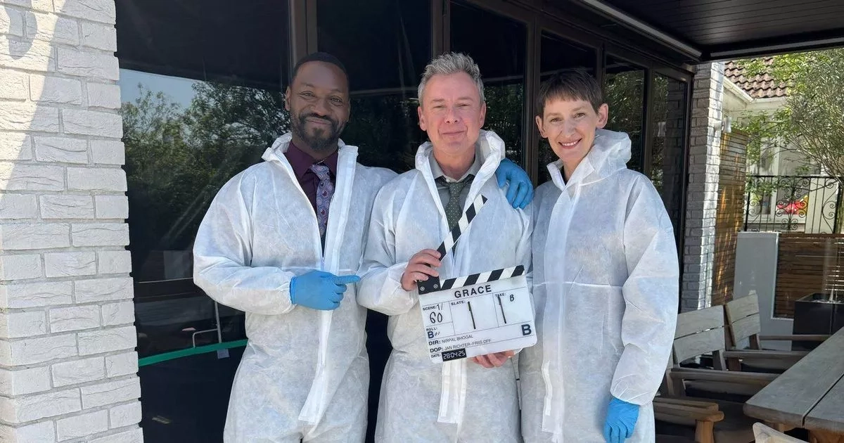 ITV Grace series 6 confirmed as John Simm returns to filming alongside co-stars