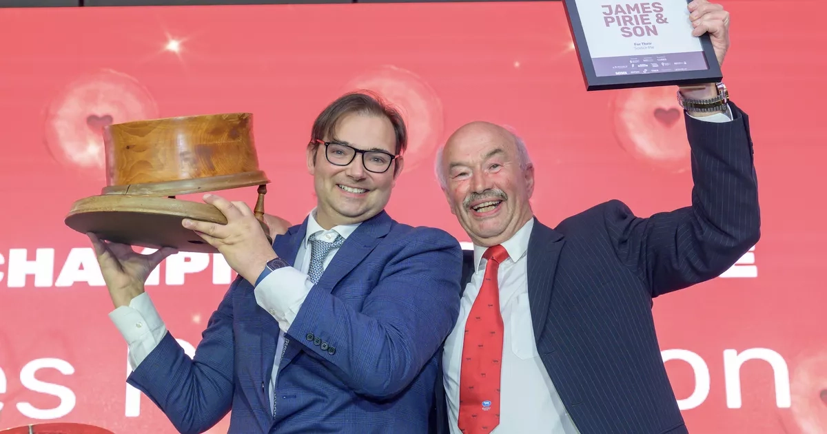 Scotland's 'World Scotch Pie Champion' crowned at prestigious awards