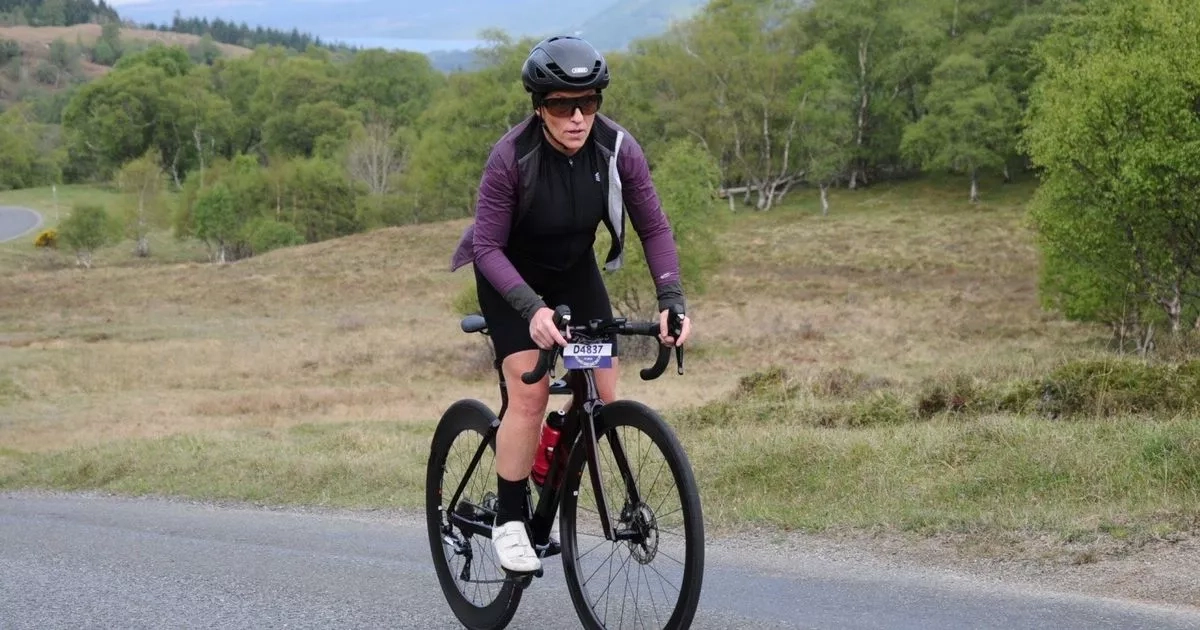 Ayrshire sports therapist breaks course record in gruelling 55-mile challenge