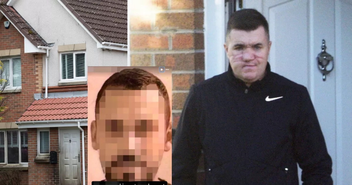 Gangster Bonzo Daniel back in Glasgow as Dubai Mr Big's hitmen track every move