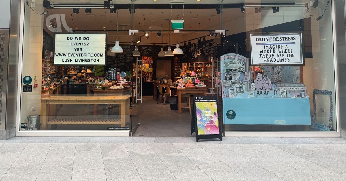 Lush Livingston giving away goody bags for first 50 customers at grand re-opening