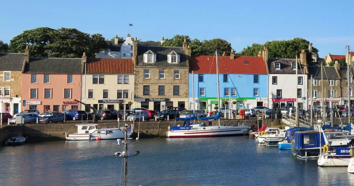 The Scottish seaside village home to two of the country's top fish and chip shops