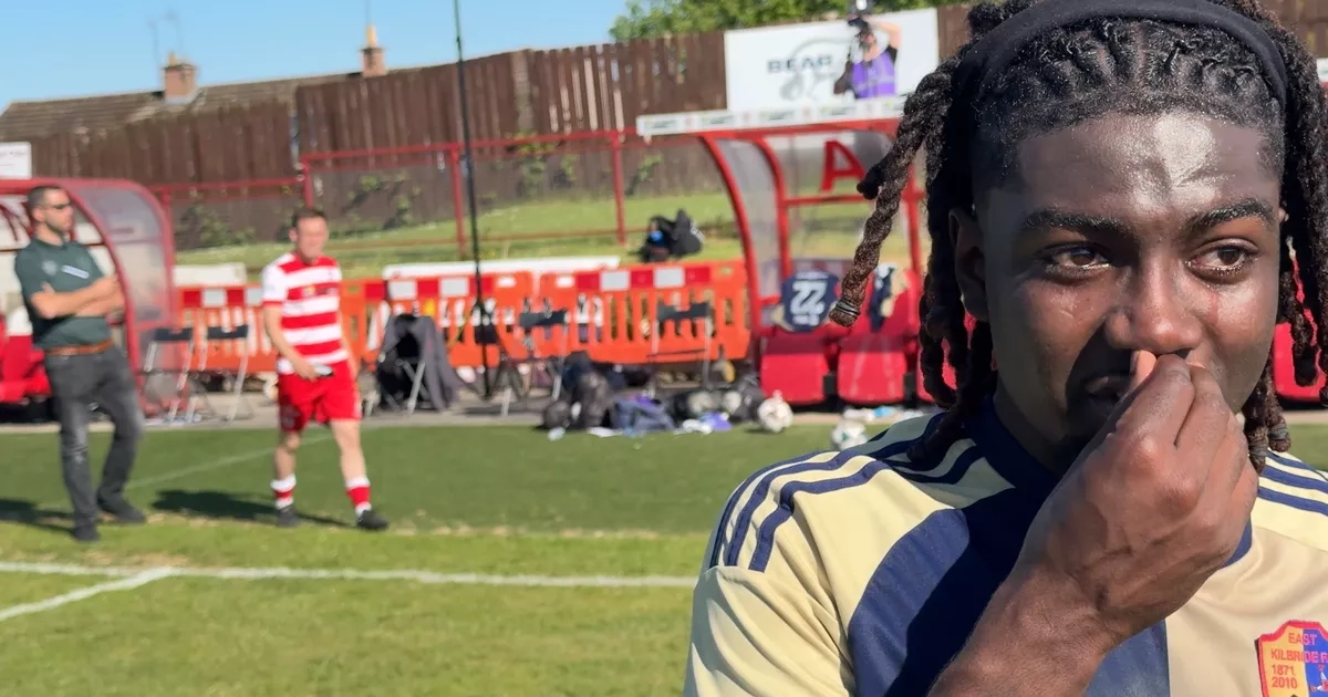 Emotional East Kilbride hero Joao Balde on his play-off relief as promotion atones for Stranraer agony
