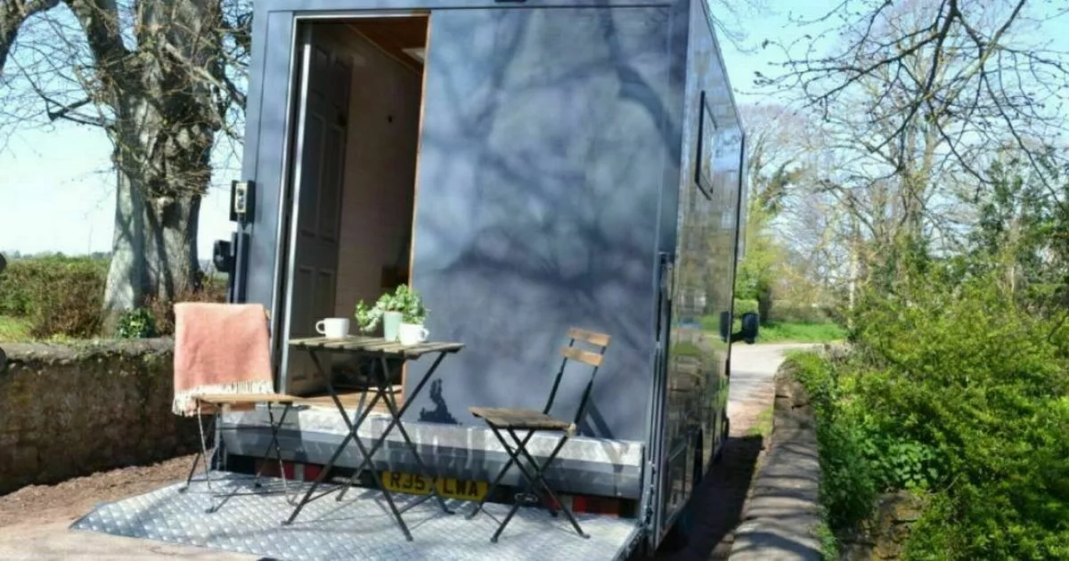 Horse box-turned-campervan with private balcony is the ultimate Scottish summer getaway