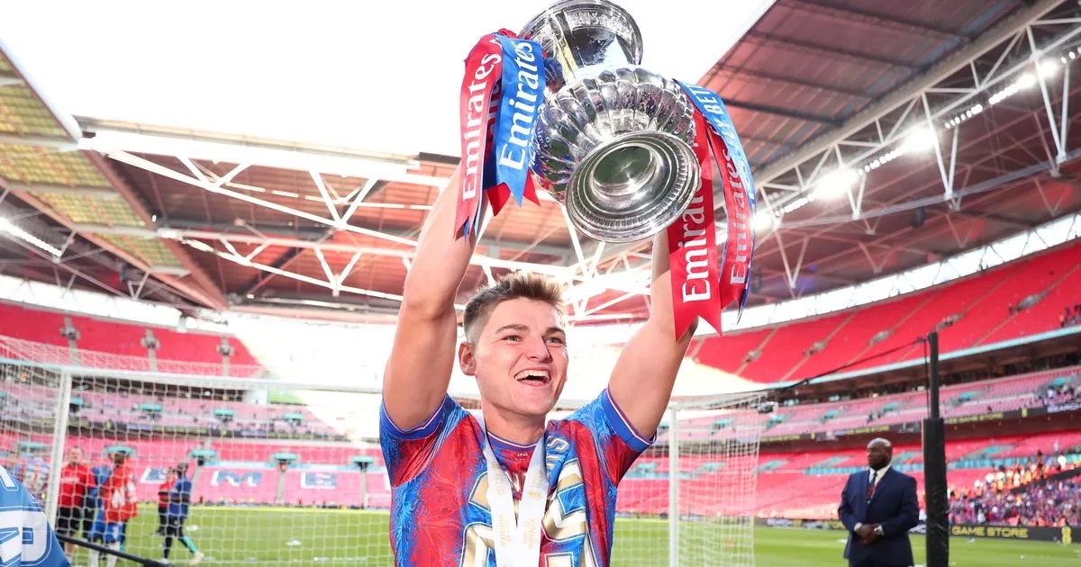 Crystal Palace ace picks up FA Cup winners' medal just three years after Kilmarnock release