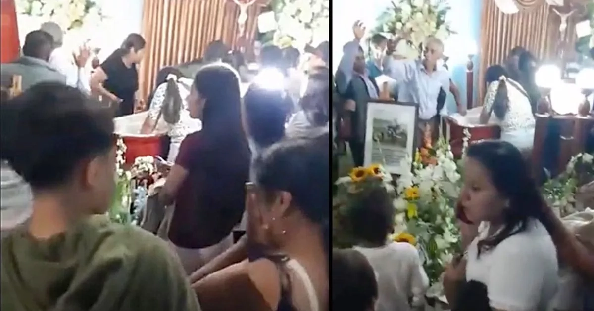 Mourners left terrified as ‘dead man comes back to life' at his own wake