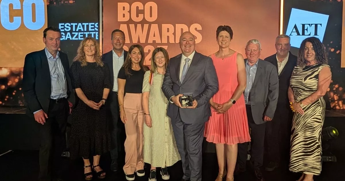 Clyde Gateway wins Regional Committee Chair Award at British Council for Offices (BCO) Scottish Awards Lunch