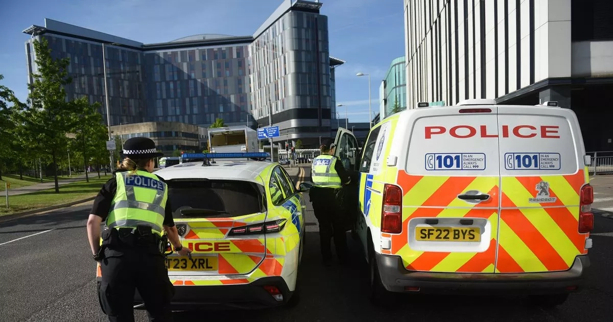 Man charged after entering Glasgow hospital 'armed with crossbow'
