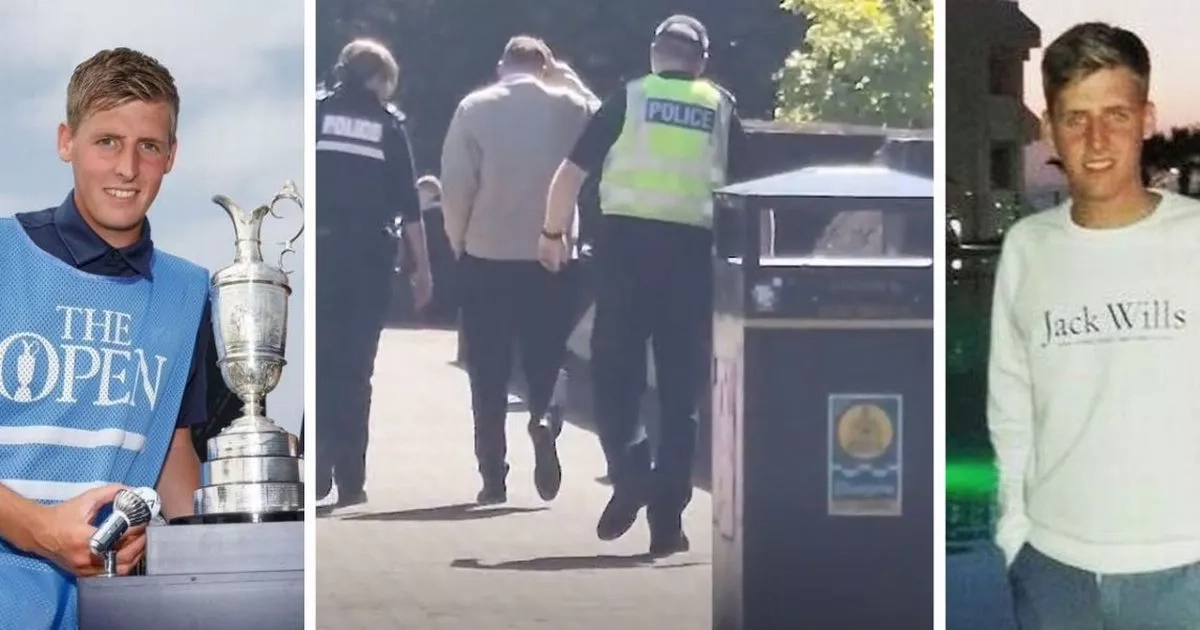 "Beast!"Top Scots golf caddie heckled at court after filthy texts to schoolgirl