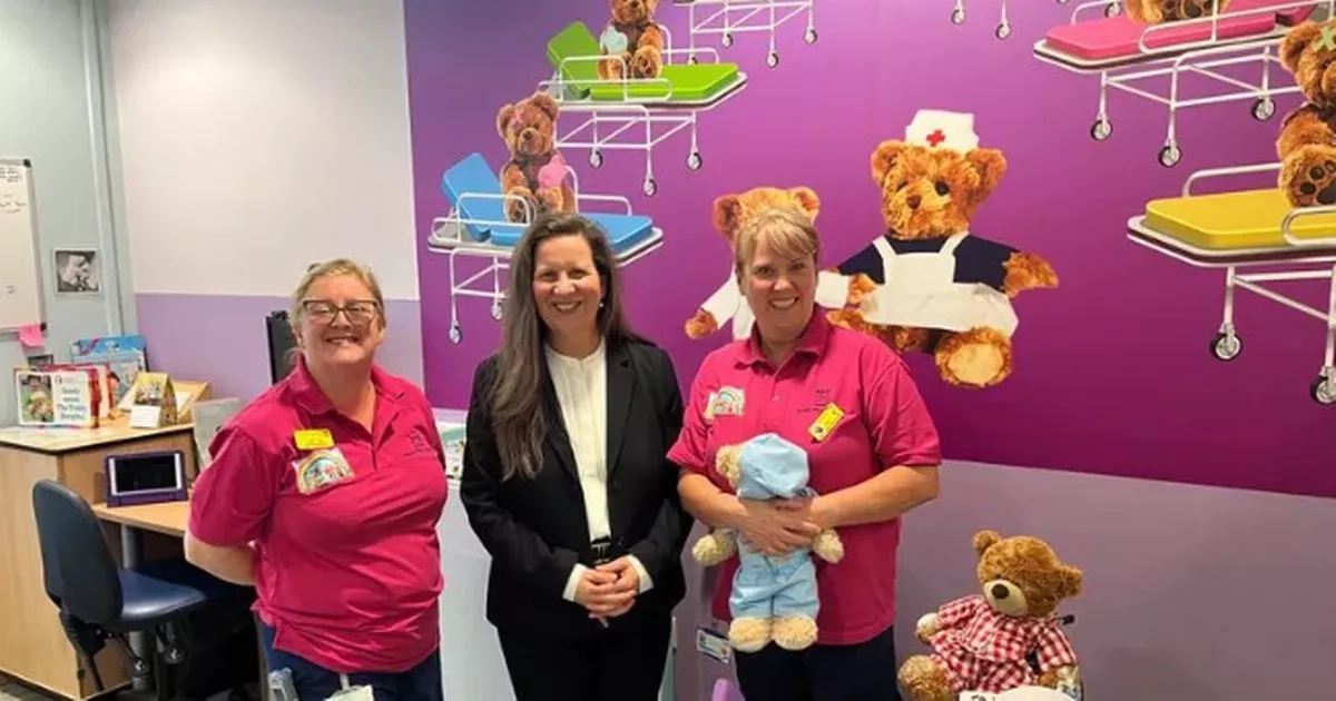 Inside Scots 'teddy hospital' putting sick kids at ease before treatment