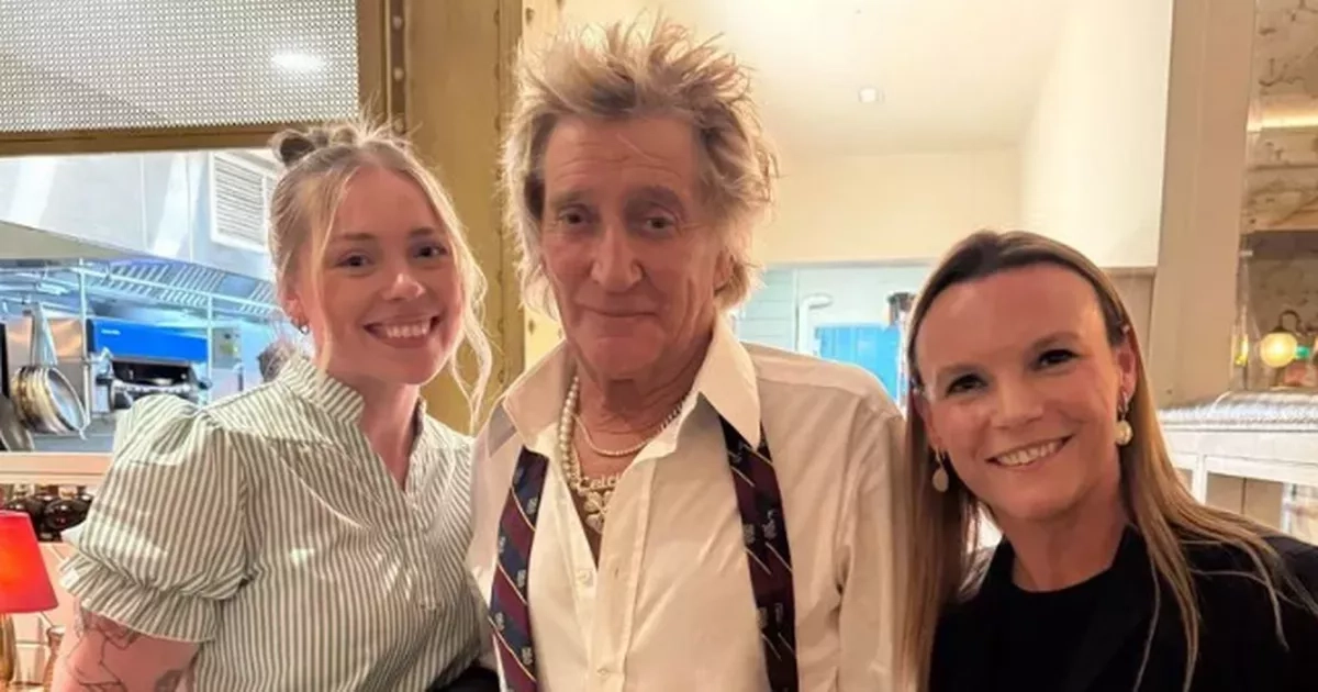 Sir Rod Stewart spotted in Glasgow restaurant after Celtic Scottish Cup loss