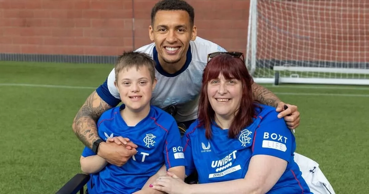 Kirkcudbright youngster who had three heart operations gets chance to meet his Rangers heroes