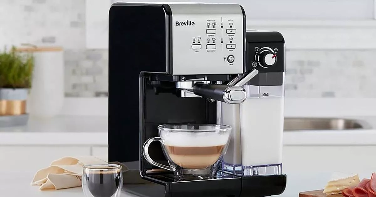 Amazon chops £90 off Breville coffee machine that 'performs better than expensive ones'