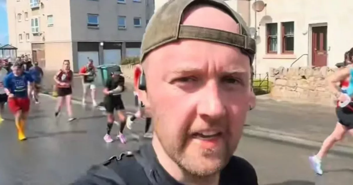 Inspiring Scot with chronic illness completes Edinburgh Marathon while vlogging experience