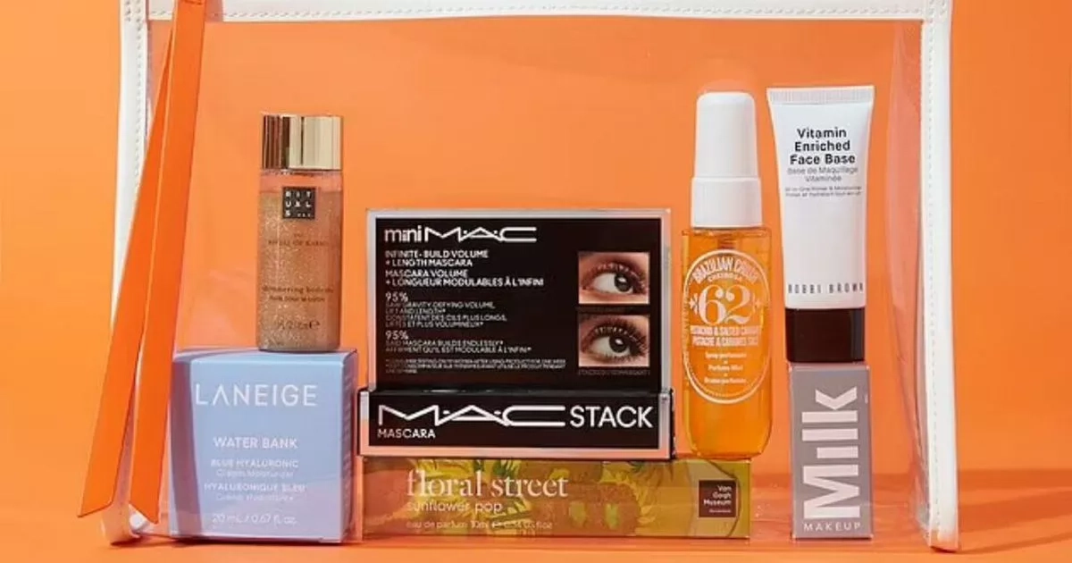 Boots £32 summer beauty bag worth £124 includes Sol De Janiero and MAC