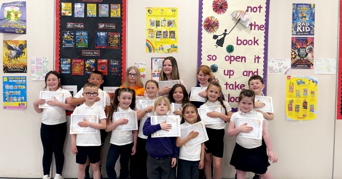 North Lanarkshire school awarded prestigious Silver Reading Schools Award