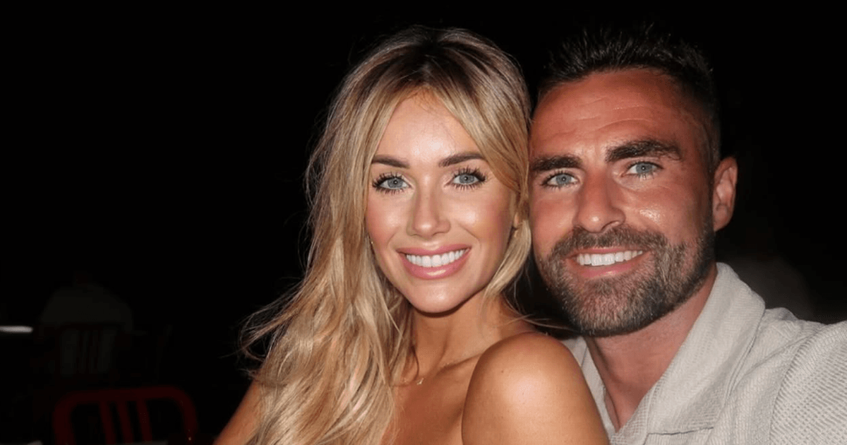 Laura Anderson and Clark Robertson share loved-up snaps on first holiday together