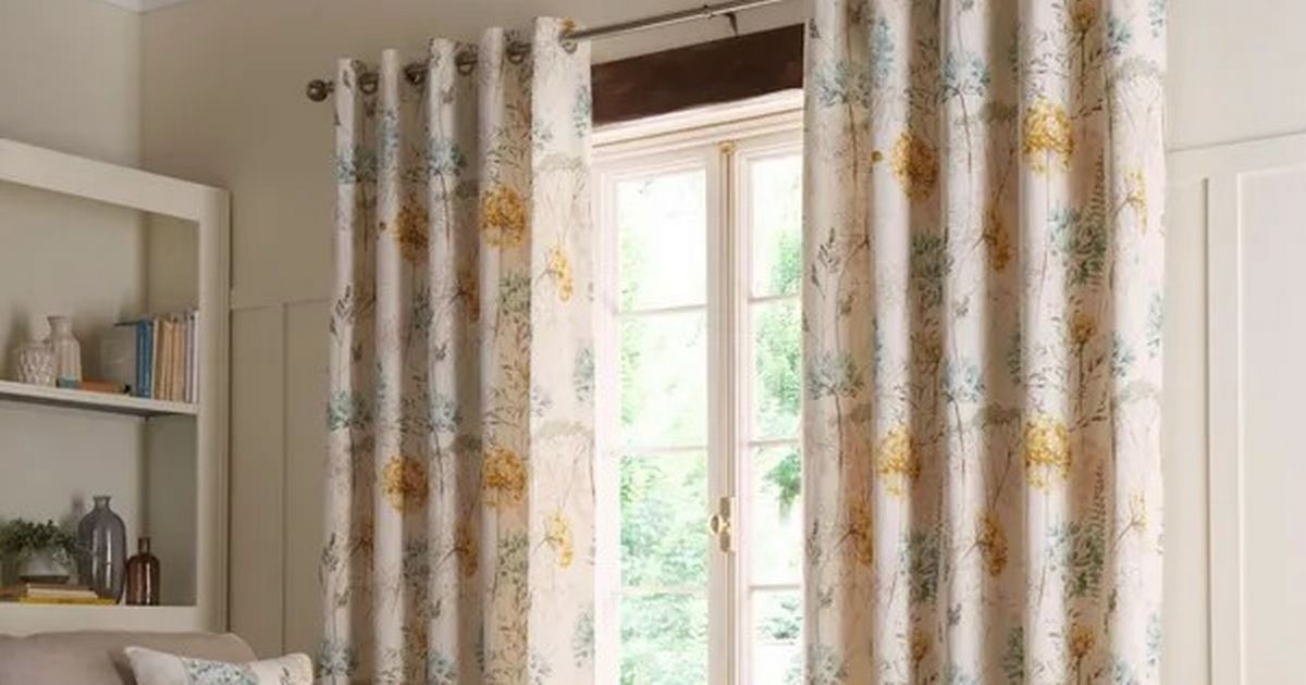 'Beautiful' Dunelm curtains on sale for £35 as shoppers say they 'brighten up the room'