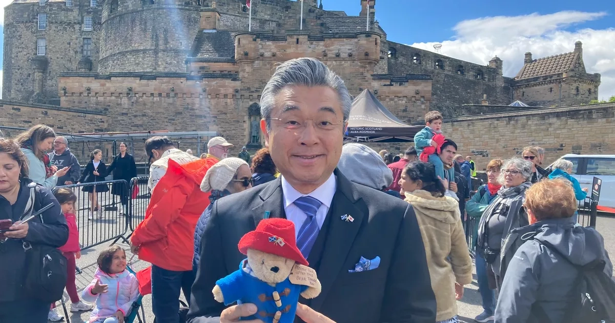 Japanese ambassador to UK shares one word reaction to iconic Scottish delicacy